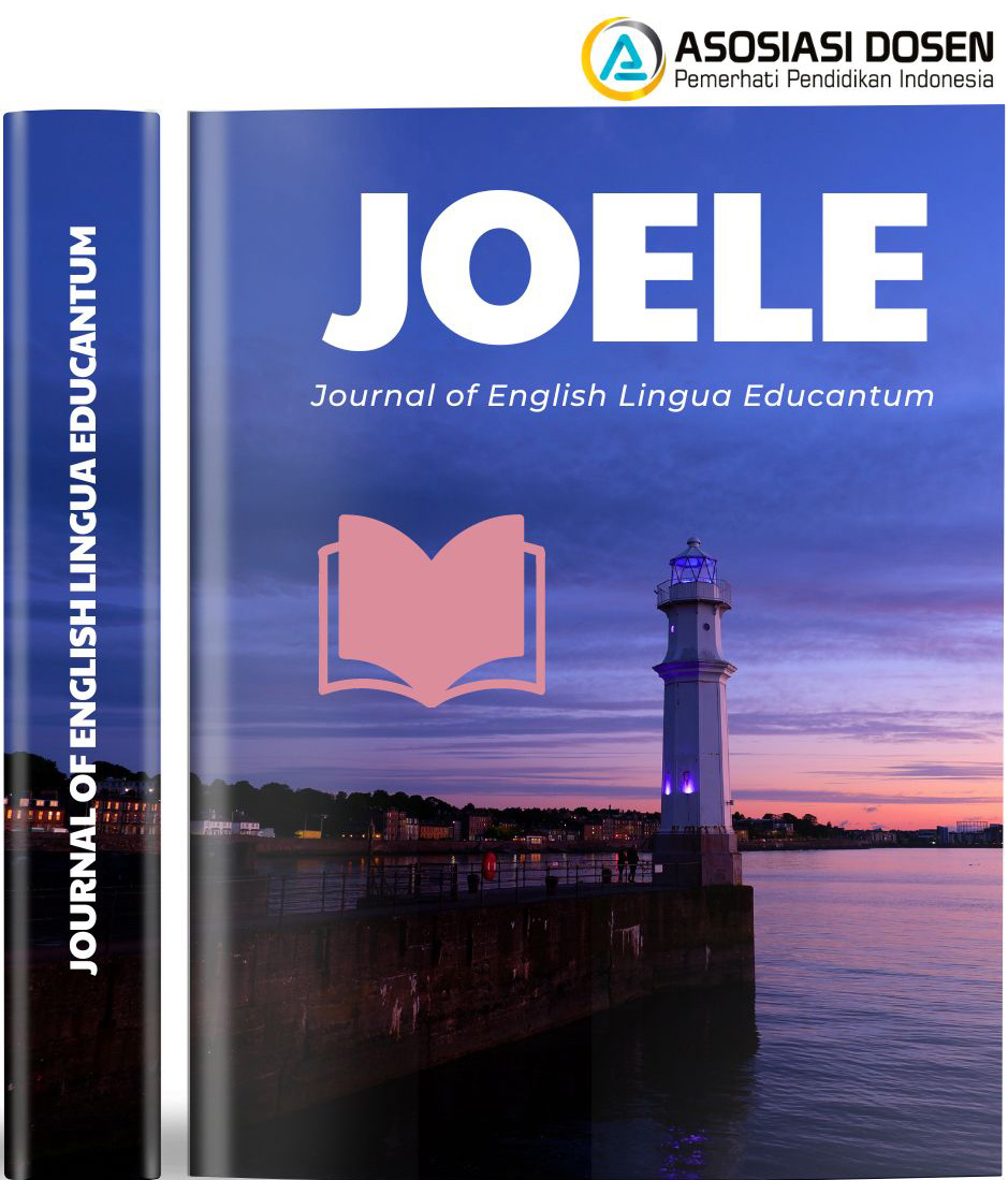 JoELE : Journal of English Lingua Educantum Tasks